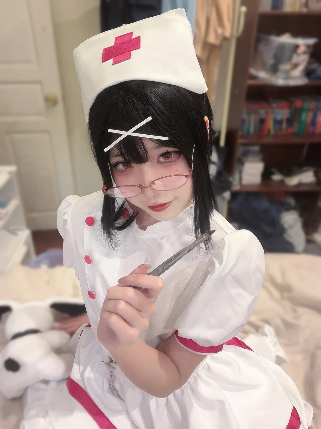 清水凪 - No.025 夜勤小护士 [31P-76MB] tg@simisebaisi 【丝足阁】019.webp